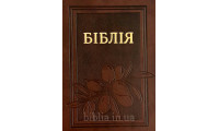 076ztig Біблія з оливою коричнева, сучасний переклад (105-76-13) великий формат