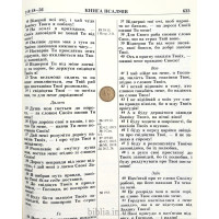 085tig Біблія коричнева (101-85-07) настільна