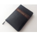 045ztig Библия черная с полосой (11454) малый формат
