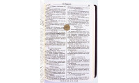 067zti Библия Геце черная кожа, индексы (11674) старая орфография