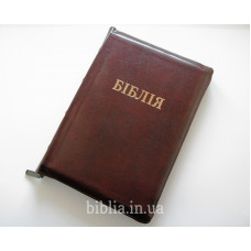 077ztig Біблія шкіра бордо (10743)