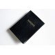 052 Библия средняя (11521) гибкая черная карты