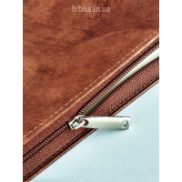 Обложка из плотного кожзаменителя №11 (8111) коричневая
