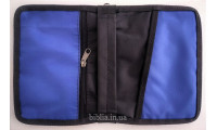 043 Обложка-сумка черно-синяя (8021) для Библии