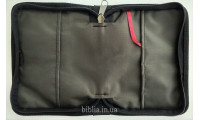 043 Обложка-сумка черно-зеленая (8021) для Библии